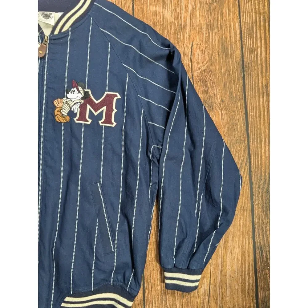 Mickey Mouse Baseball Jacket Vintage The Disney Catalog Size Small